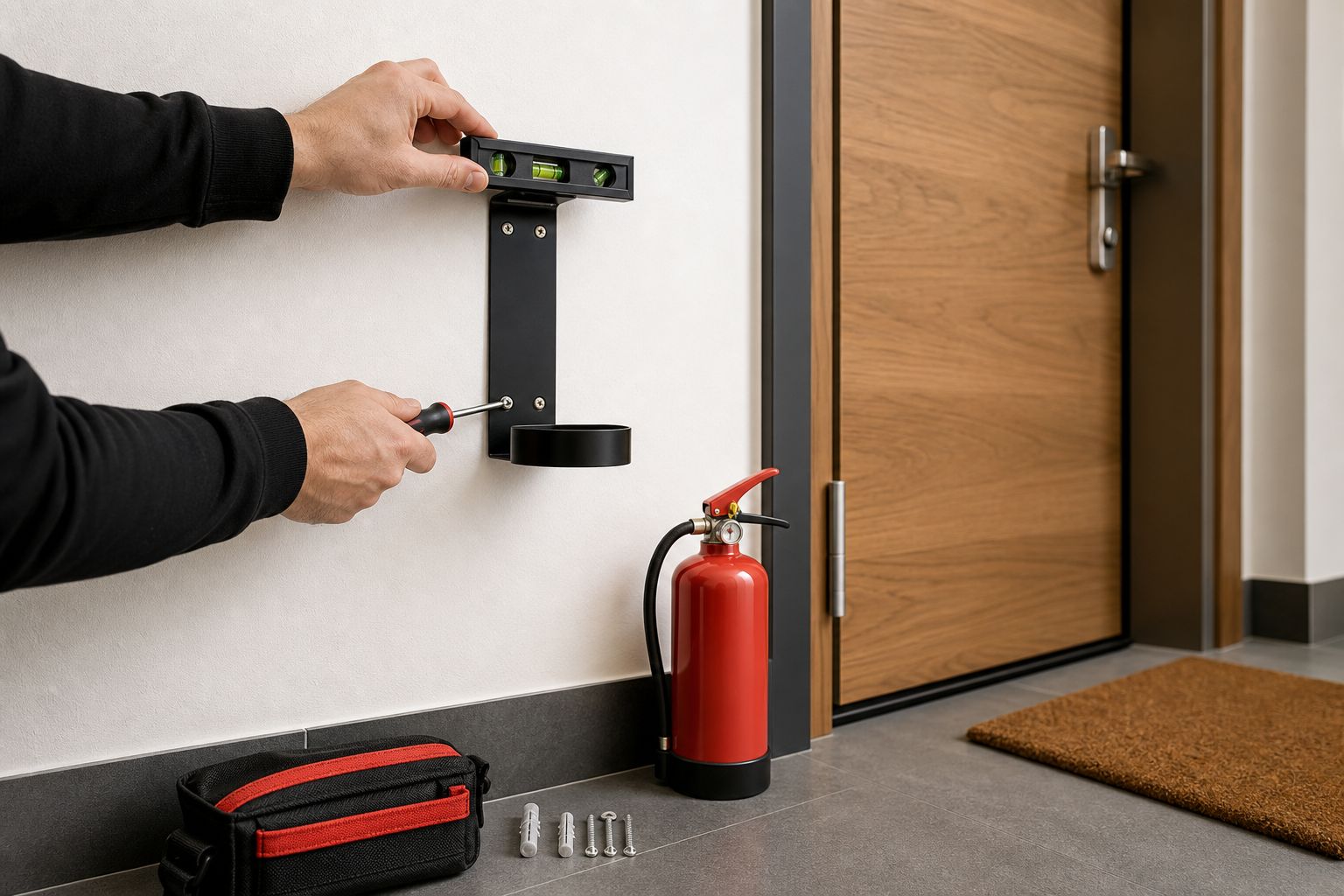 Installazione estintore e sicurezza