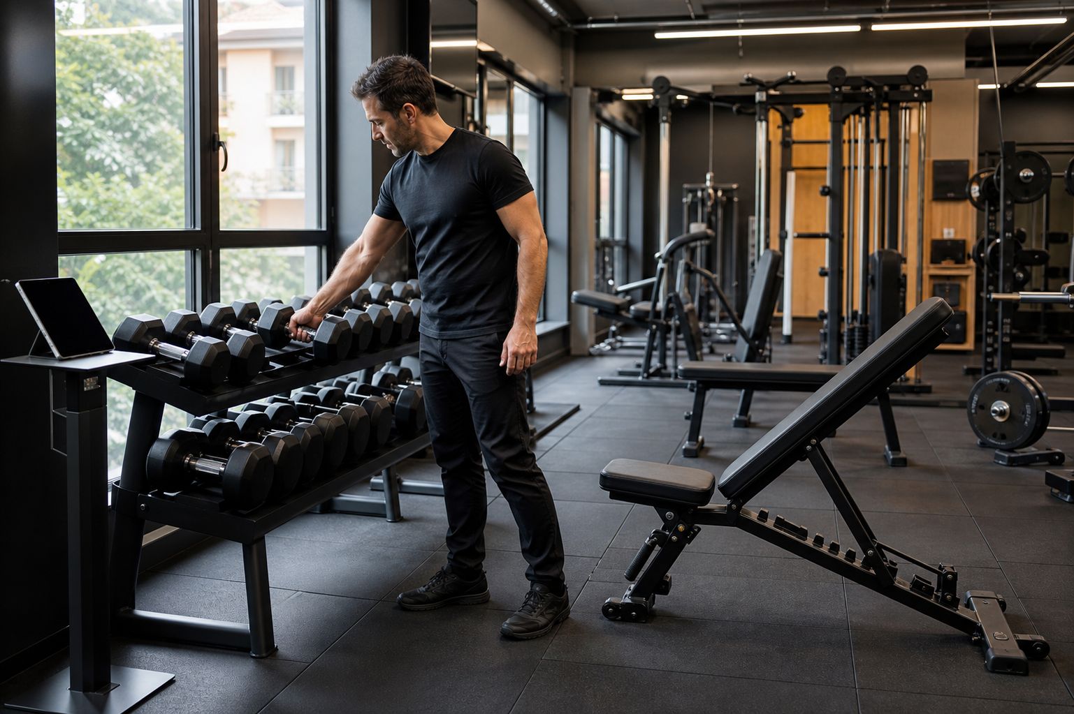Riordino e controllo della palestra